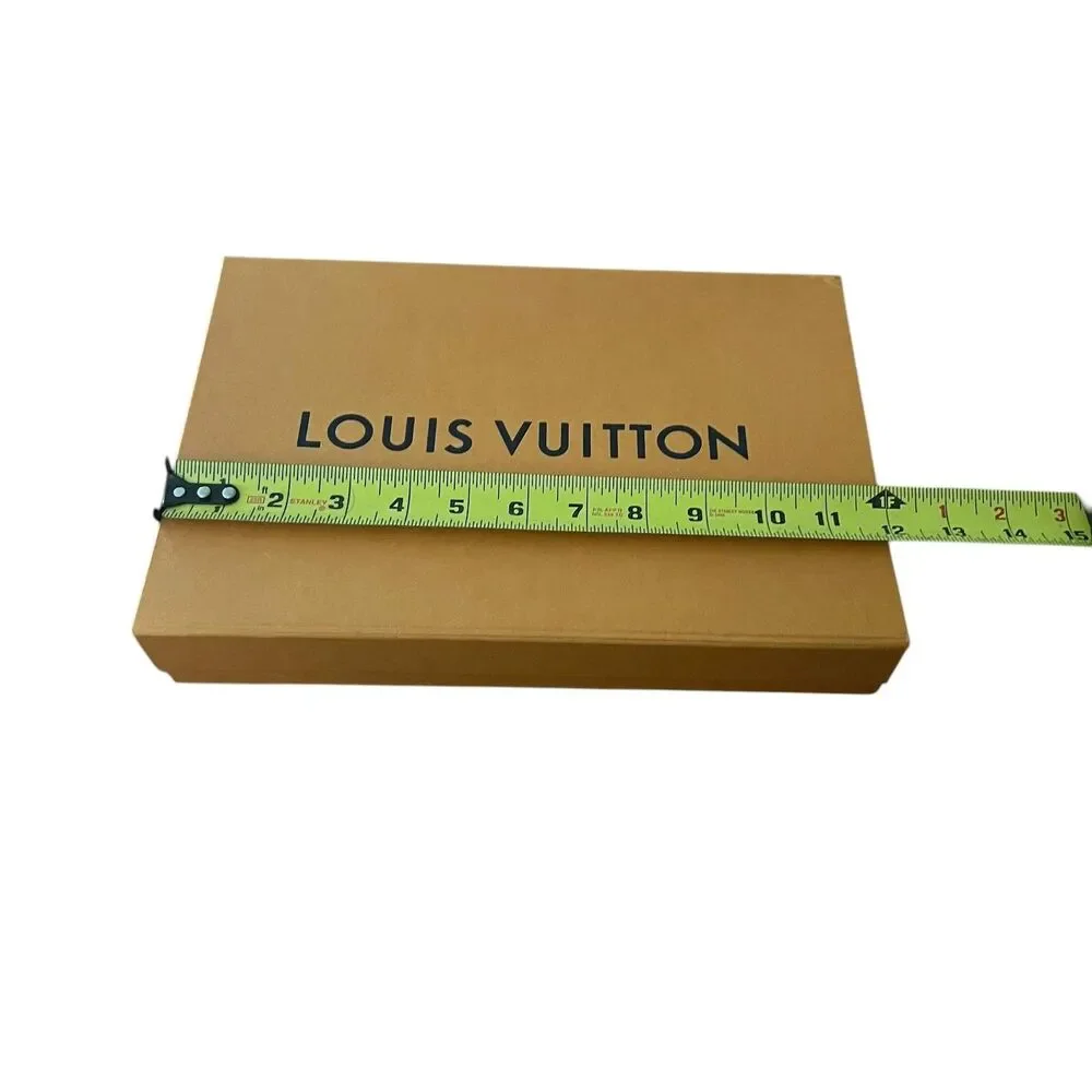 Louis Vuitton Authentic Empty Gift Box Women's One Size Yellow Tissue Paper Logo